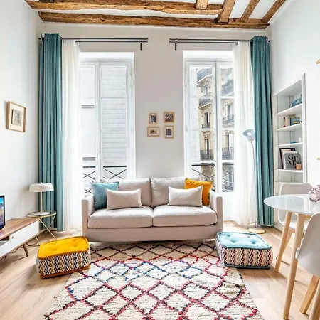 Daire Stylish Parisian Flat In The Marais - Saint-paul *
